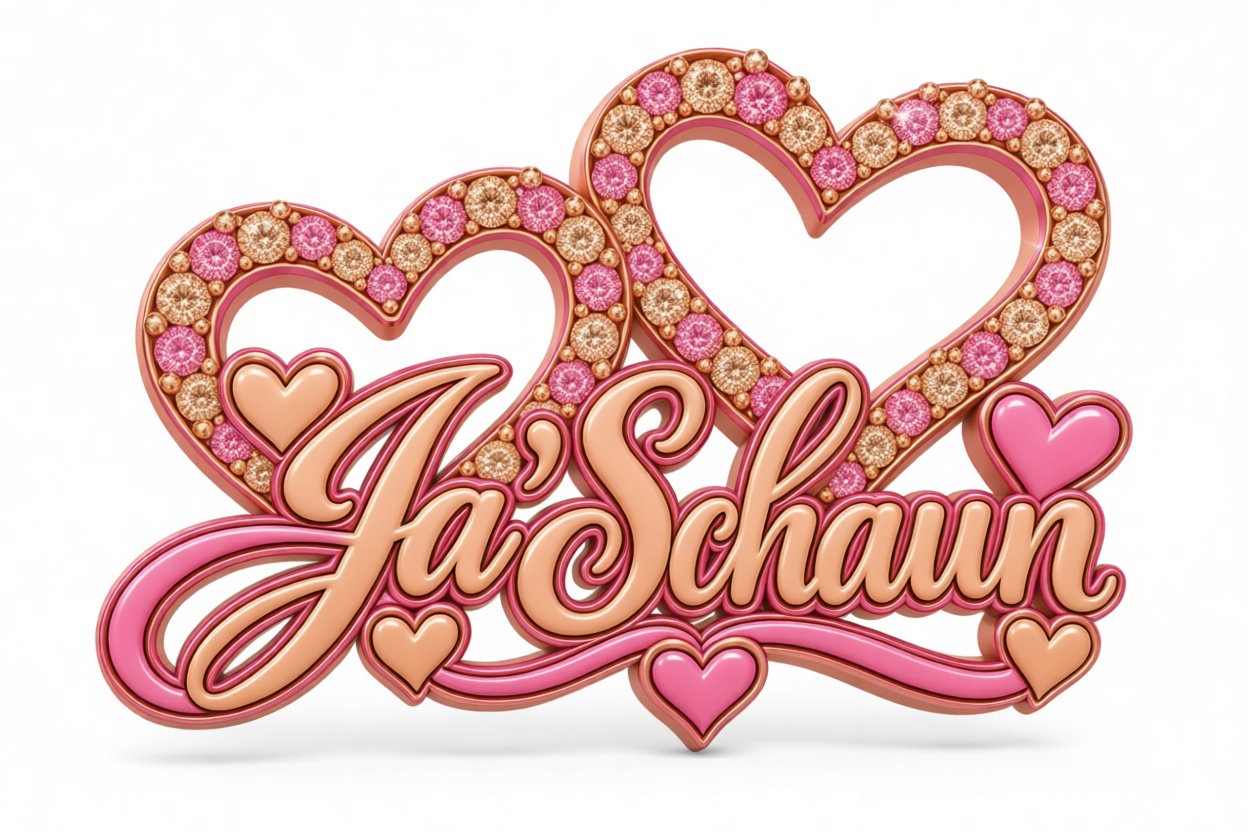 Ja'Schawn Name Plaque free 3D printable STL
