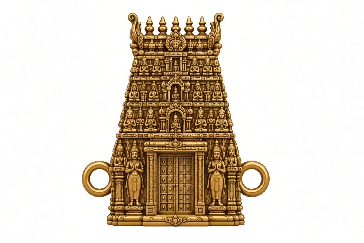 South Indian Temple Gopuram Miniature free 3D printable STL