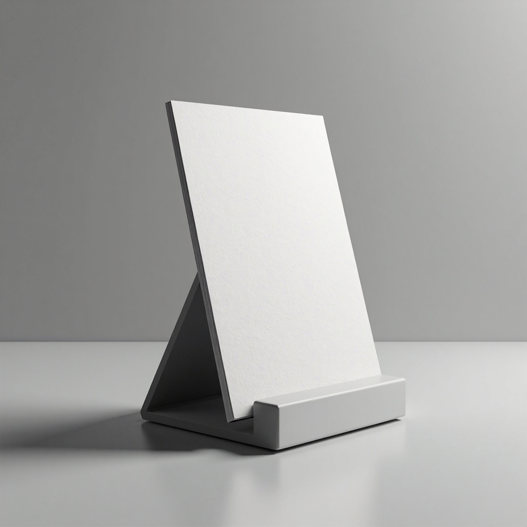 Card Easel Holder free 3D printable STL
