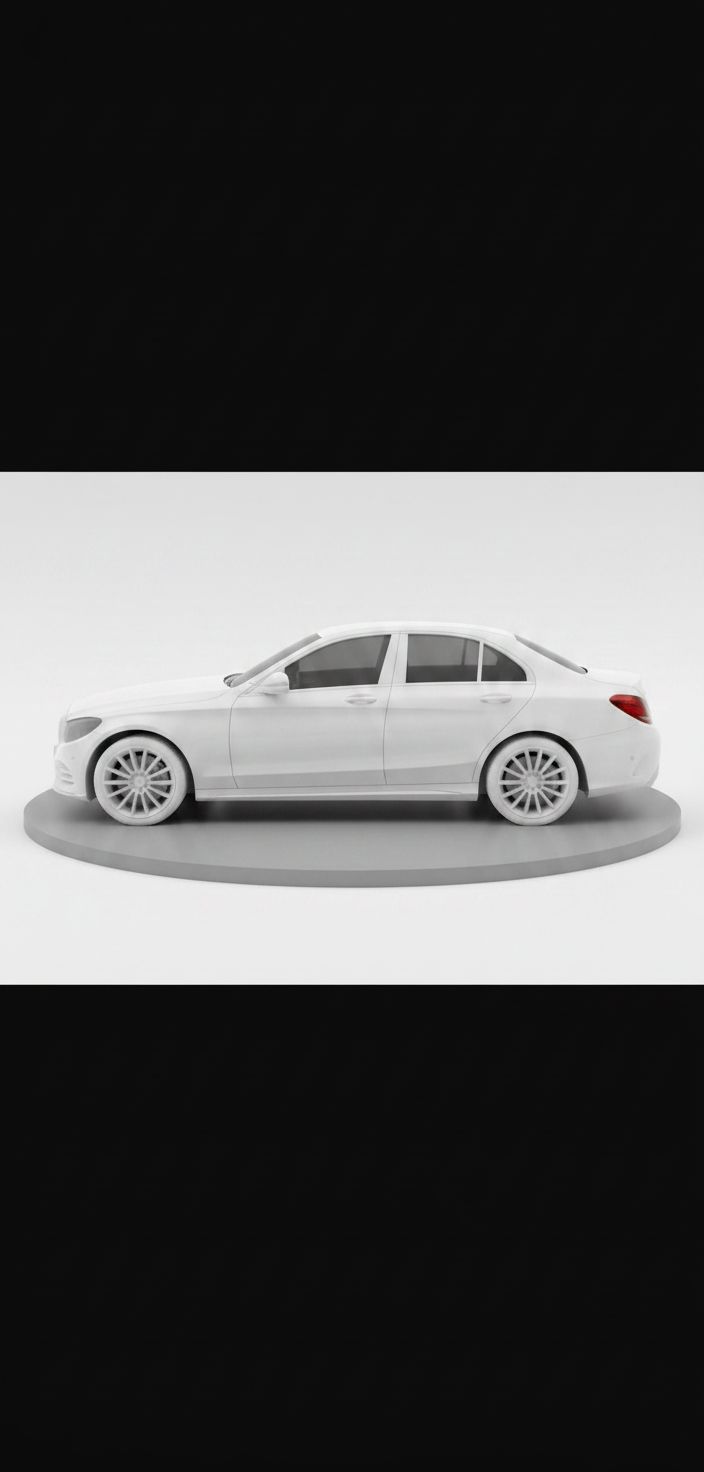 Mercedes-Benz E-Class Sedan Model free 3D printable STL