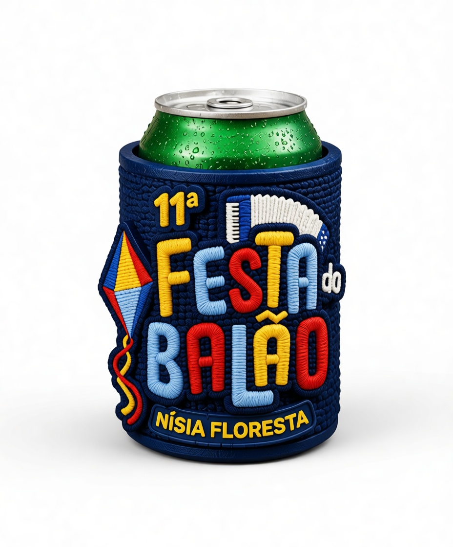 Festa do Baião Can Cooler - Free 3D Printable STL File