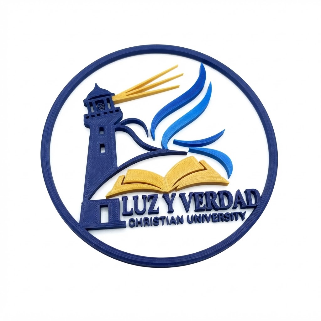 Luz Y Verdad Logo Emblem free 3D printable STL