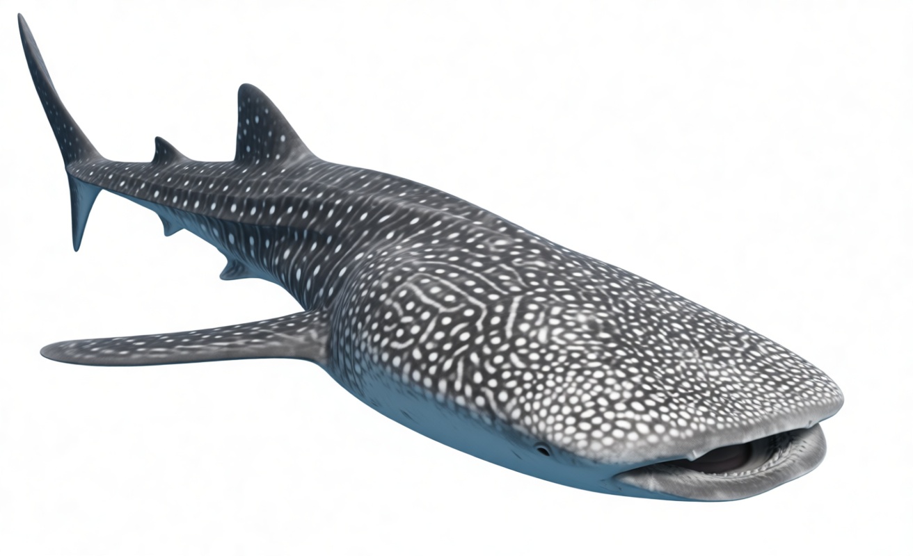 Whale Shark Model free 3D printable STL