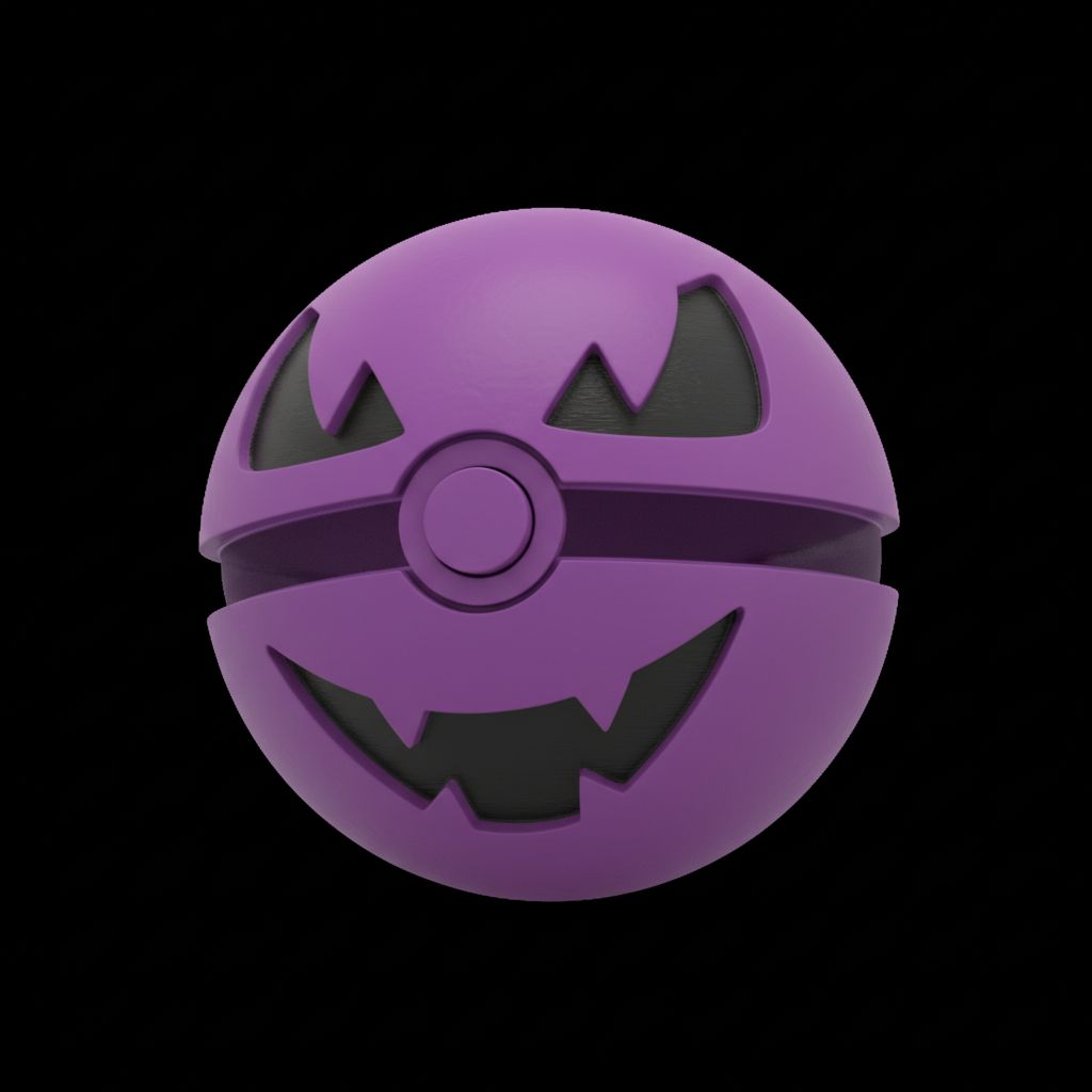 Spooky Ghost Ball free 3D printable STL