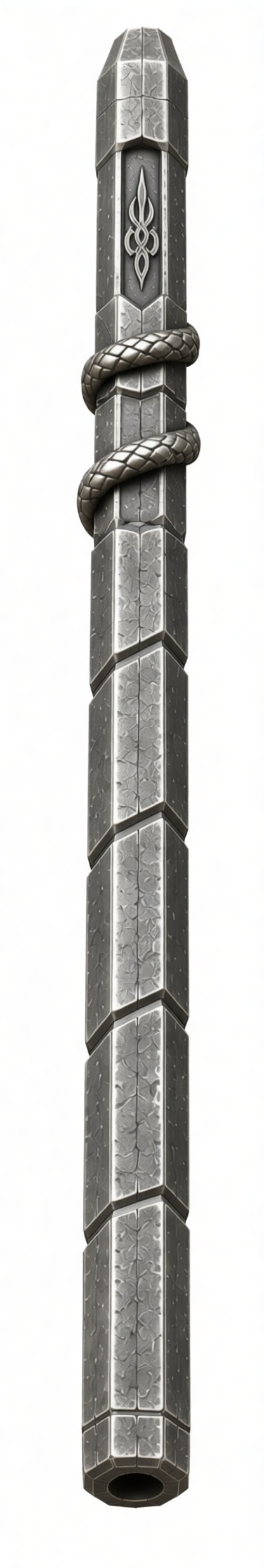 Hexagonal Flute Model free 3D printable STL