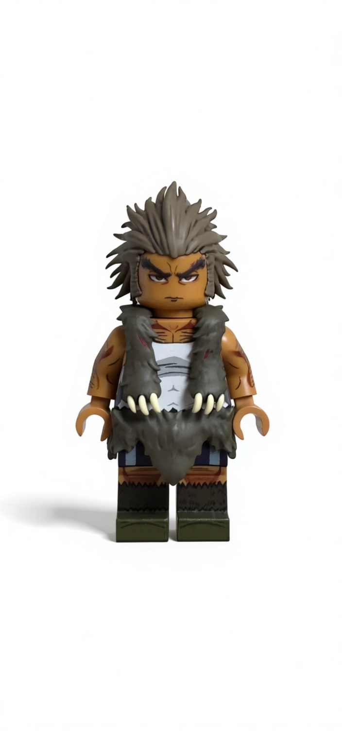 Wildman Minifigure free 3D printable STL