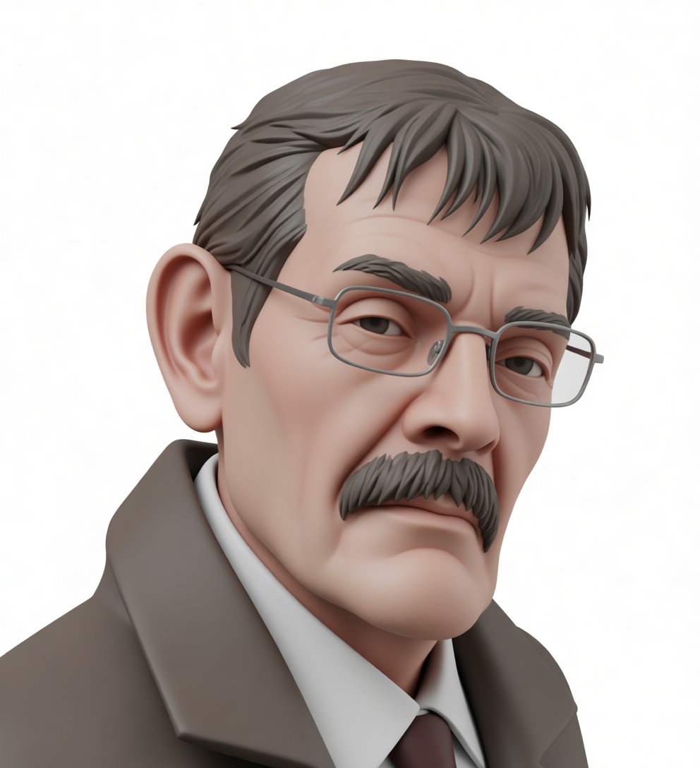 Walter White Bust free 3D printable STL