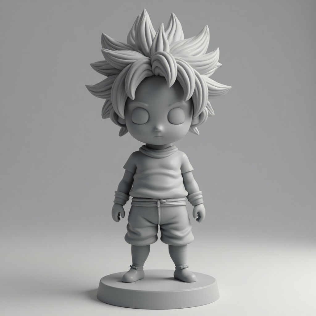 Natsu Dragneel Figurine free 3D printable STL