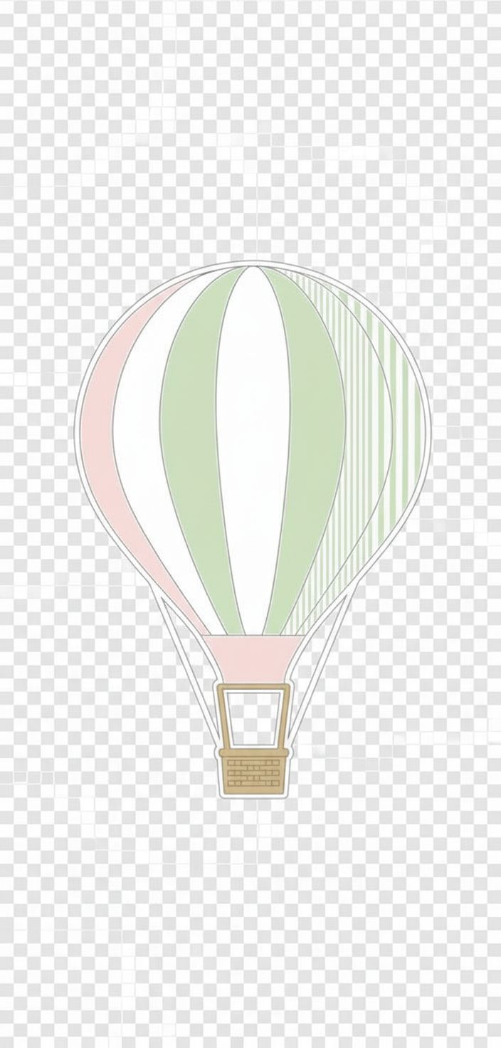 Colorful Hot Air Balloon free 3D printable STL