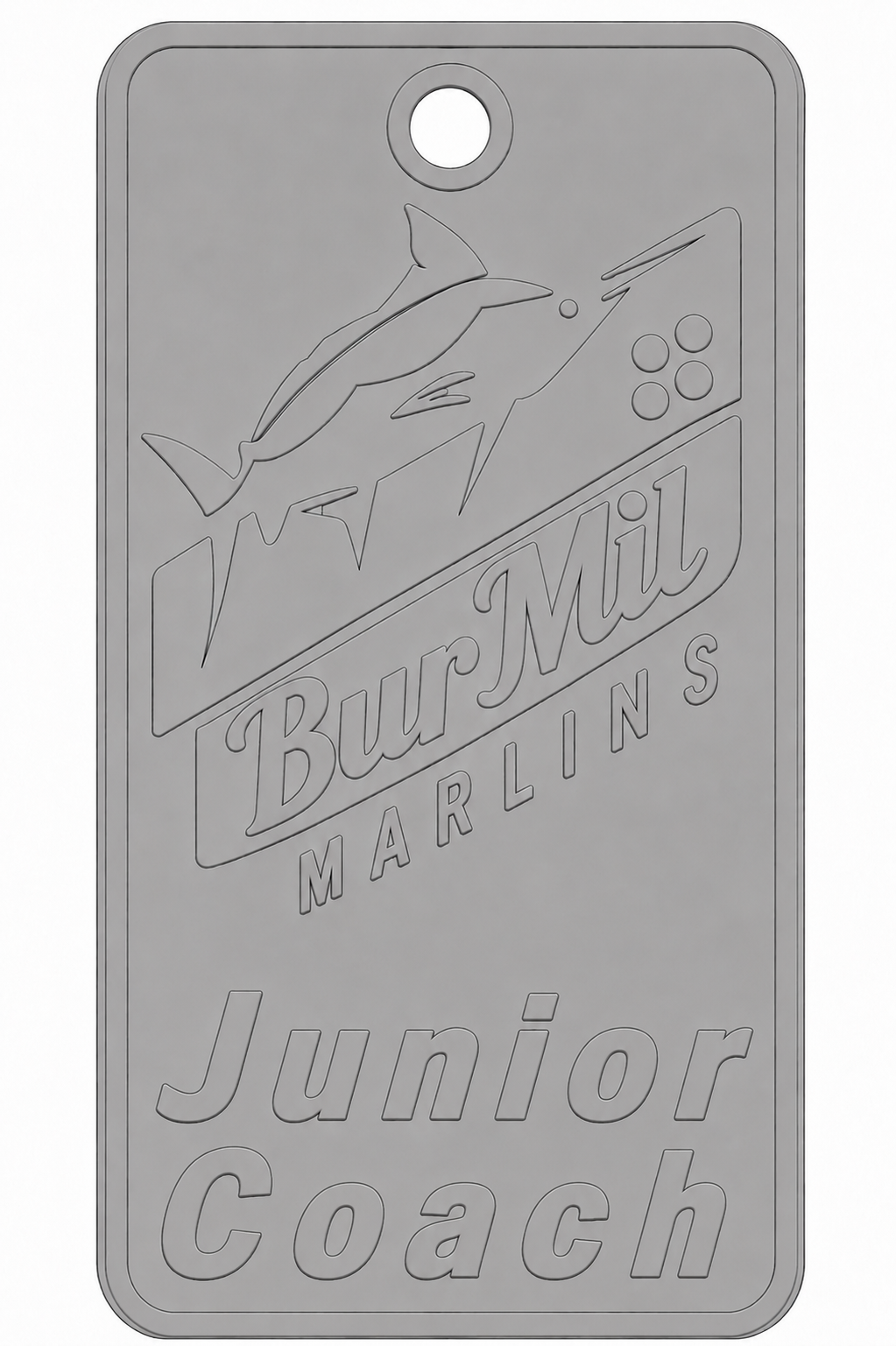 BurMil Marlins Tag free 3D printable STL