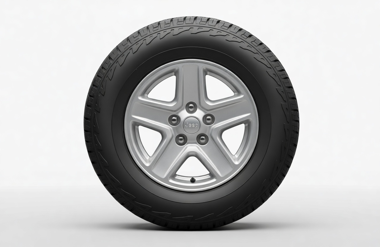 Jeep Wheel Model free 3D printable STL