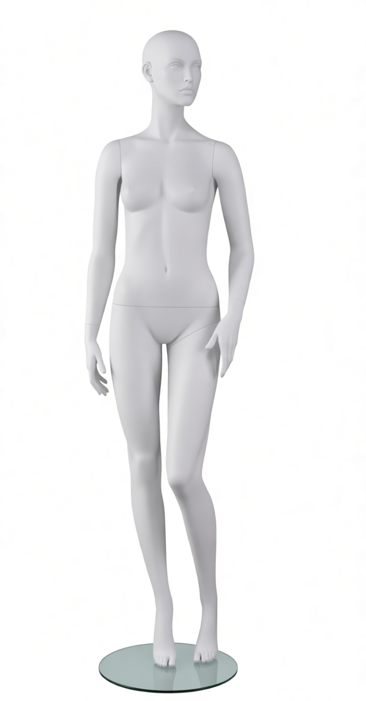 Female Mannequin Model free 3D printable STL