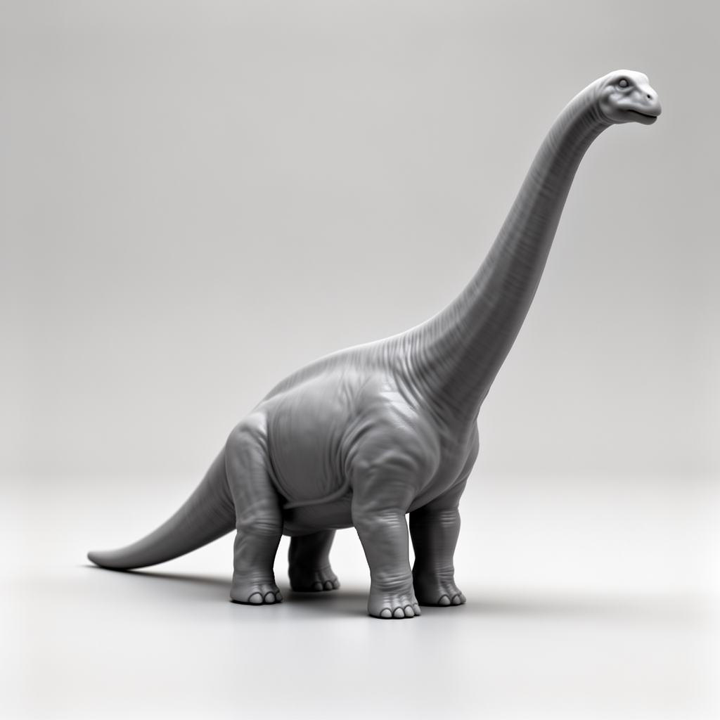 Sauropod Dinosaur Figurine free 3D printable STL