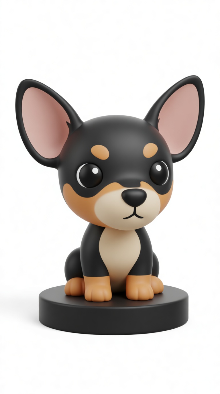 Chihuahua Dog Figurine free 3D printable STL
