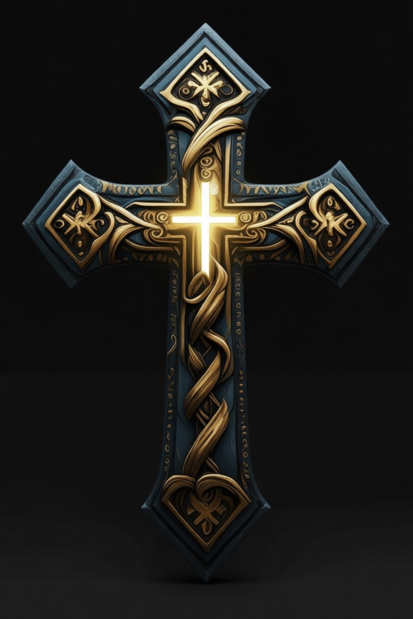 Ornate Celtic Cross free 3D printable STL