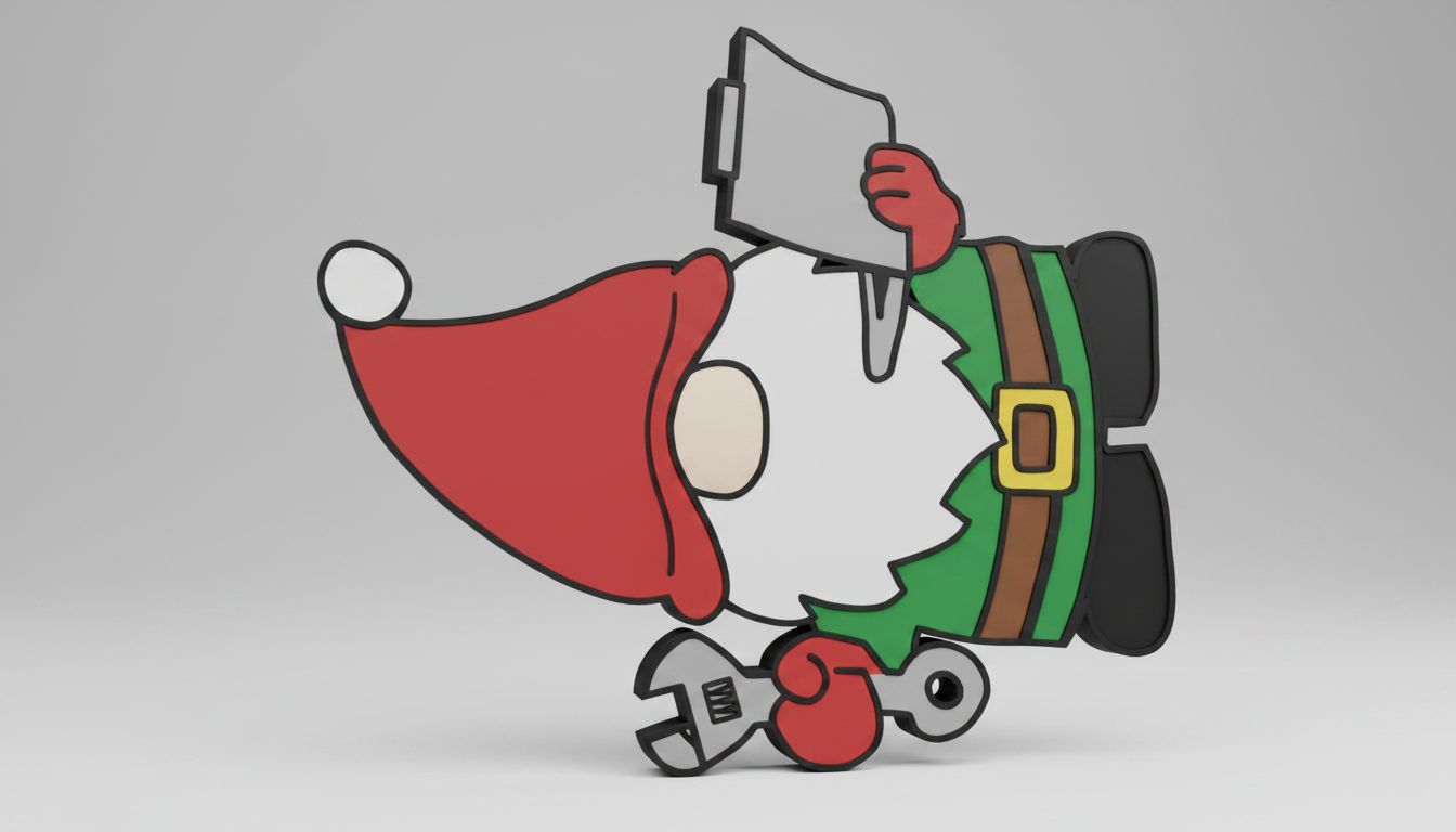 Garden Gnome Figurine free 3D printable STL
