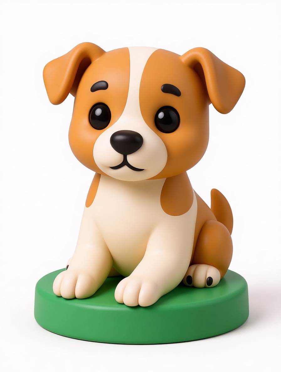 Jack Russell Terrier Figurine free 3D printable STL