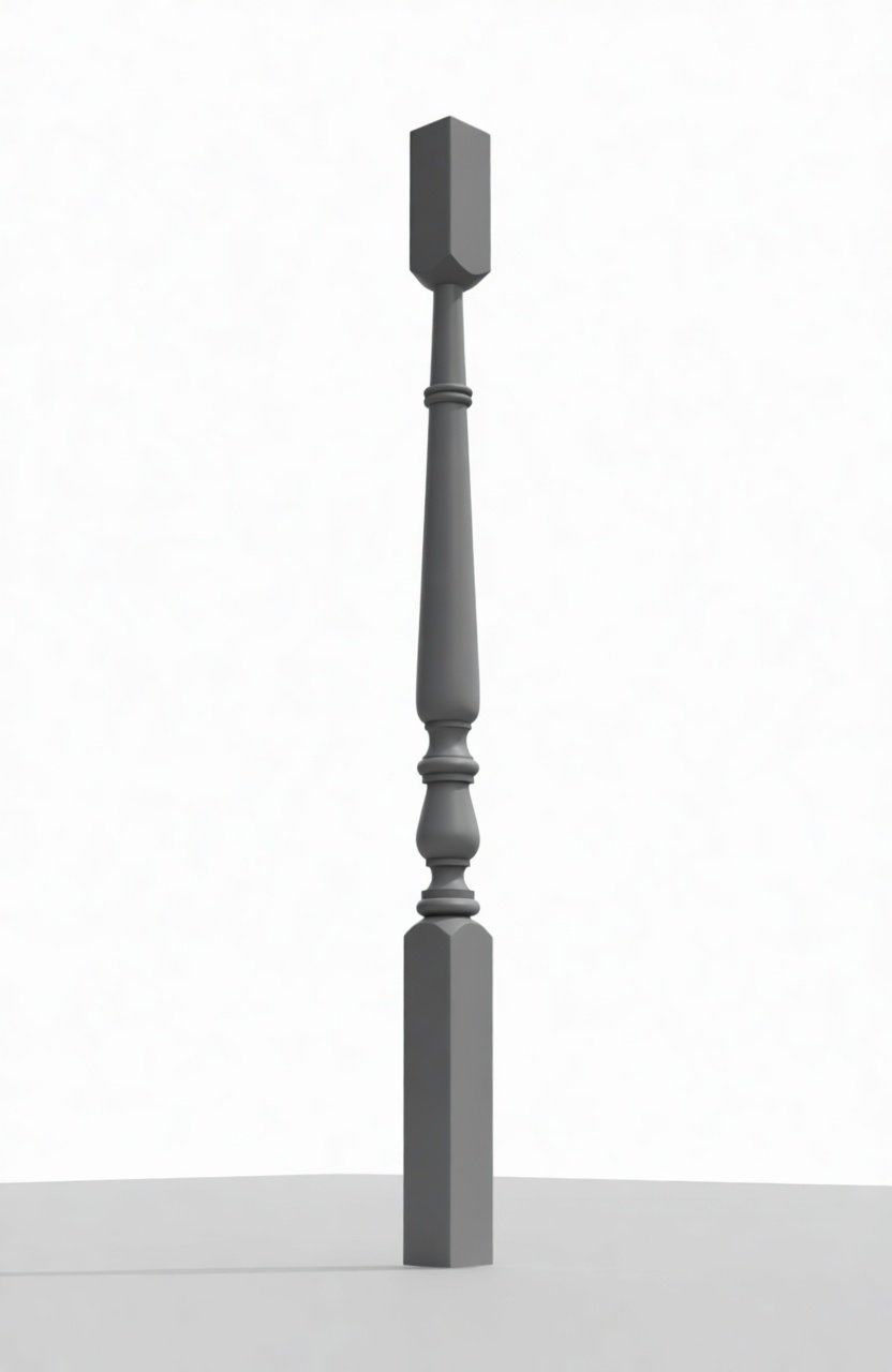 Baluster Stair Spindle free 3D printable STL