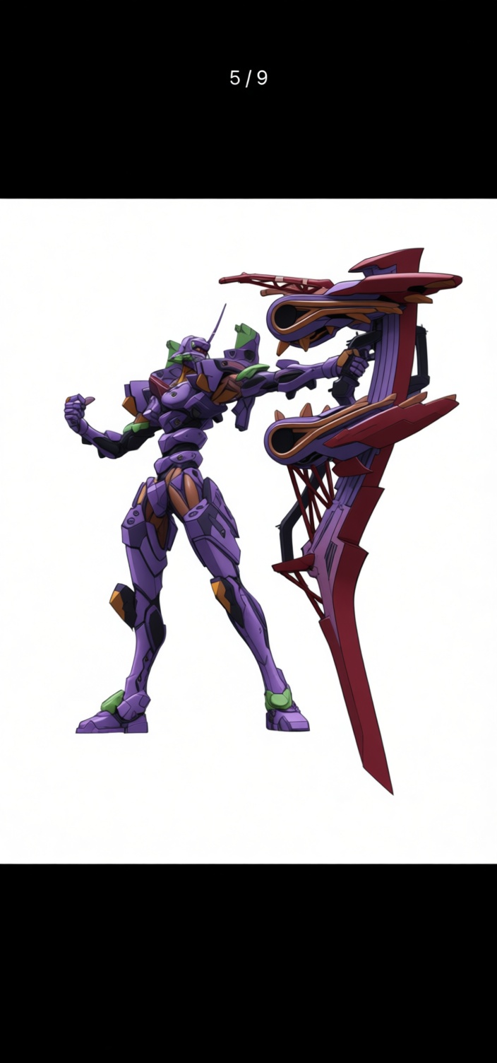 Evangelion Unit-01 Model free 3D printable STL