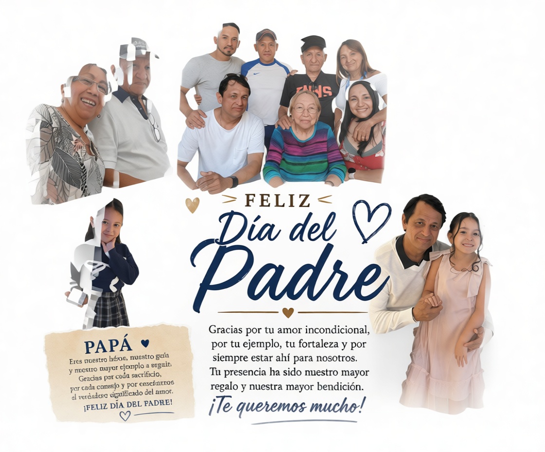 Feliz Día del Padre Card free 3D printable STL