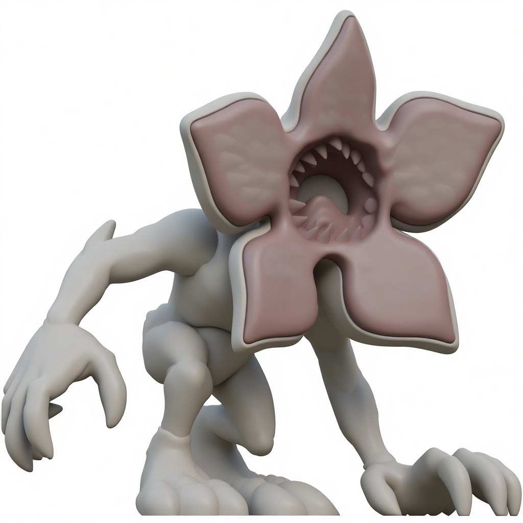 Demogorgon Creature Figurine free 3D printable STL
