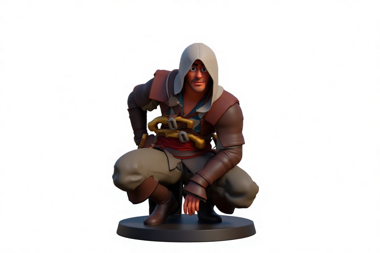 Assassin's Creed Figurine free 3D printable STL