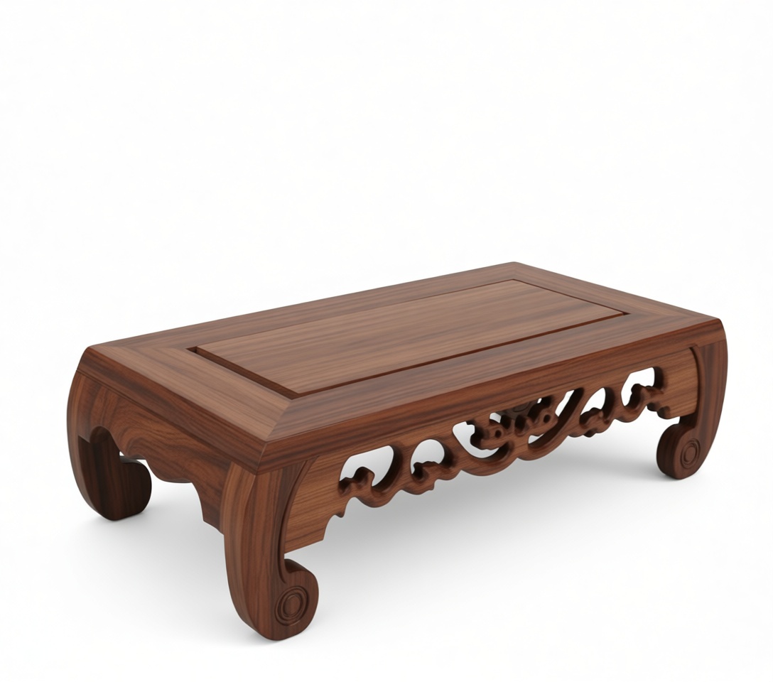 Traditional Wooden Tea Table free 3D printable STL