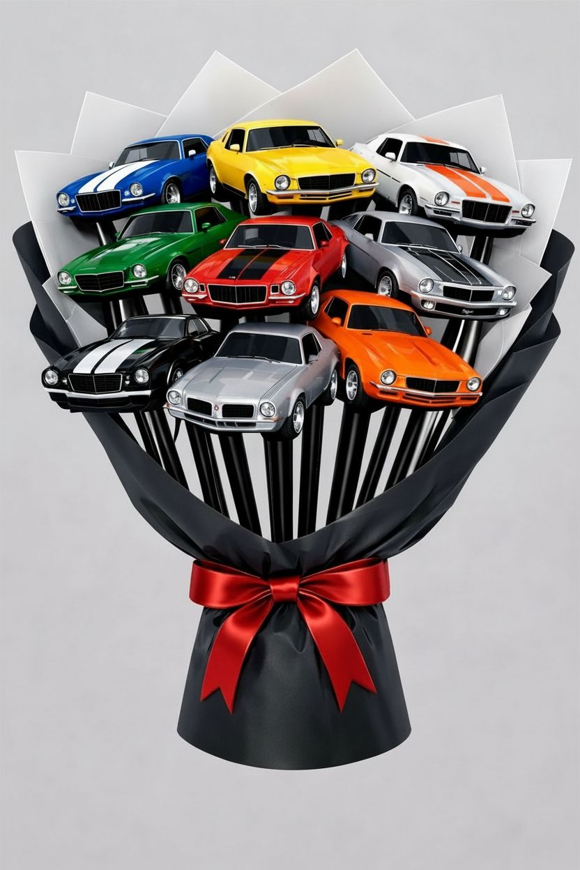 1970s Camaro Miniature Bouquet free 3D printable STL