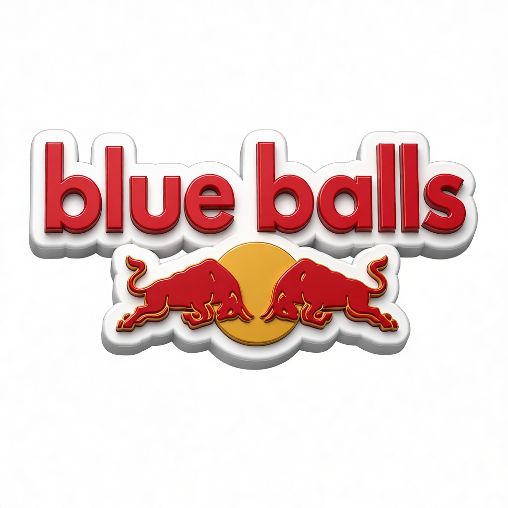 Blue Balls Logo Model free 3D printable STL
