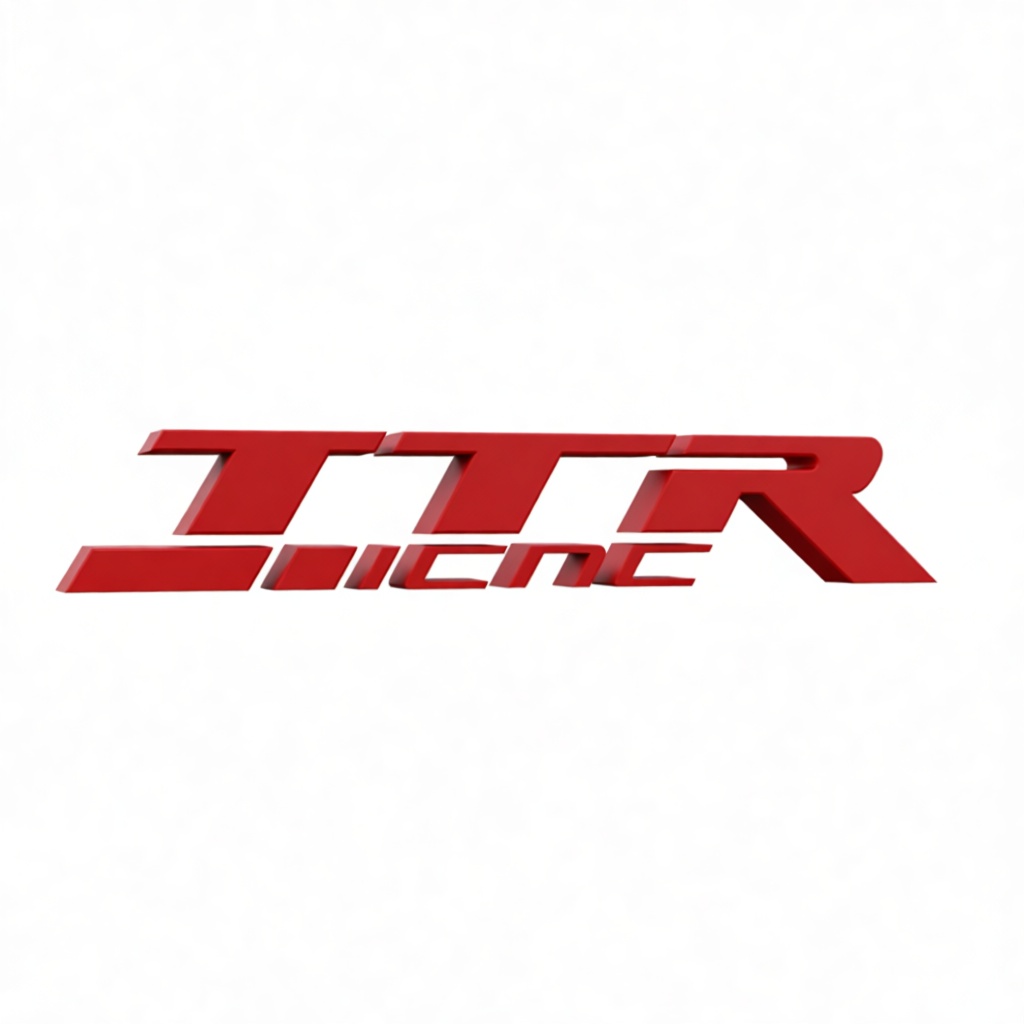 TTR CNC Logo Emblem free 3D printable STL