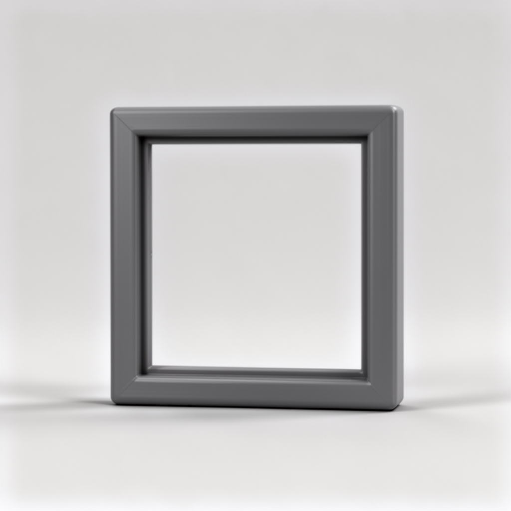 Square Minimalist Frame free 3D printable STL