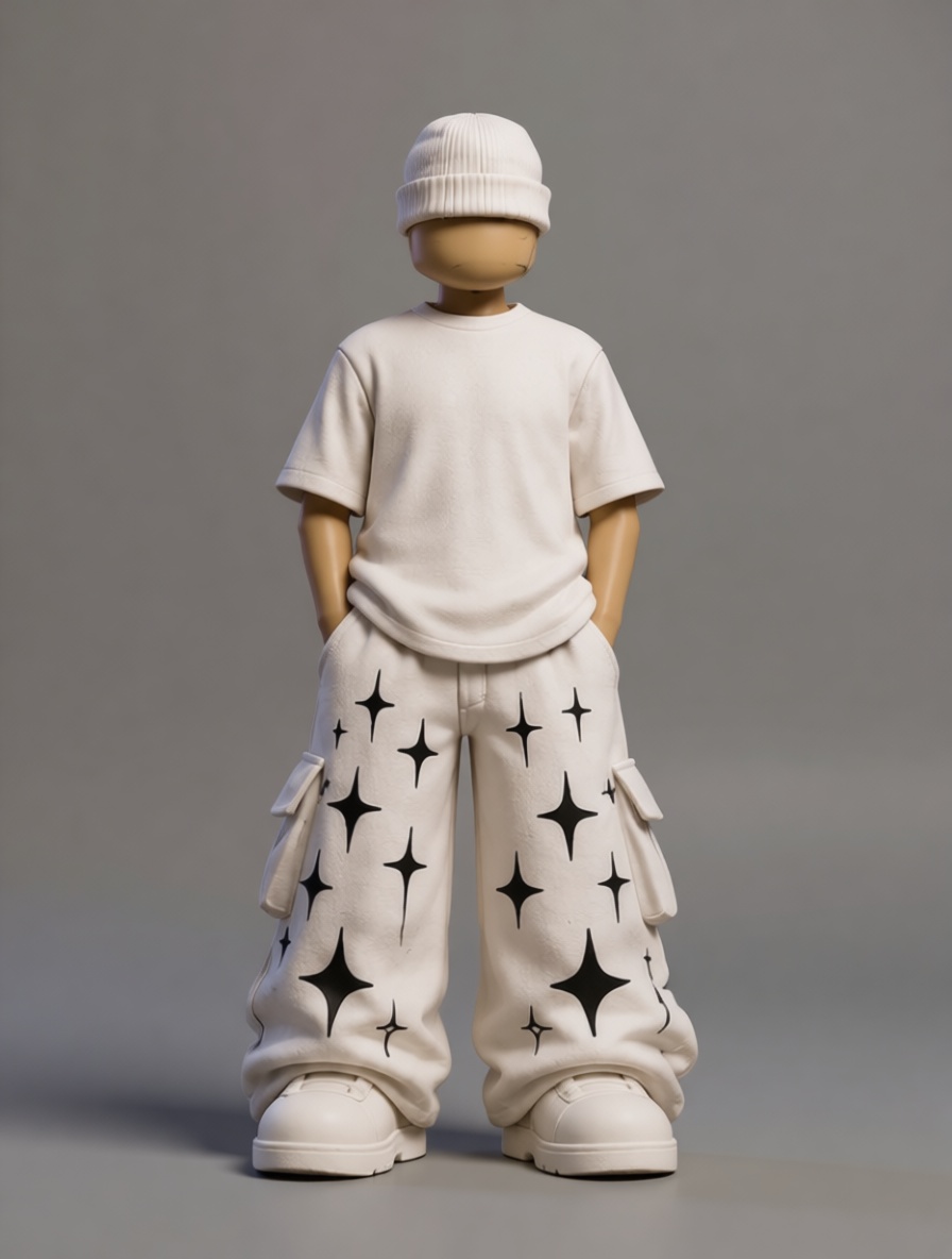 Stylized Streetwear Figurine free 3D printable STL