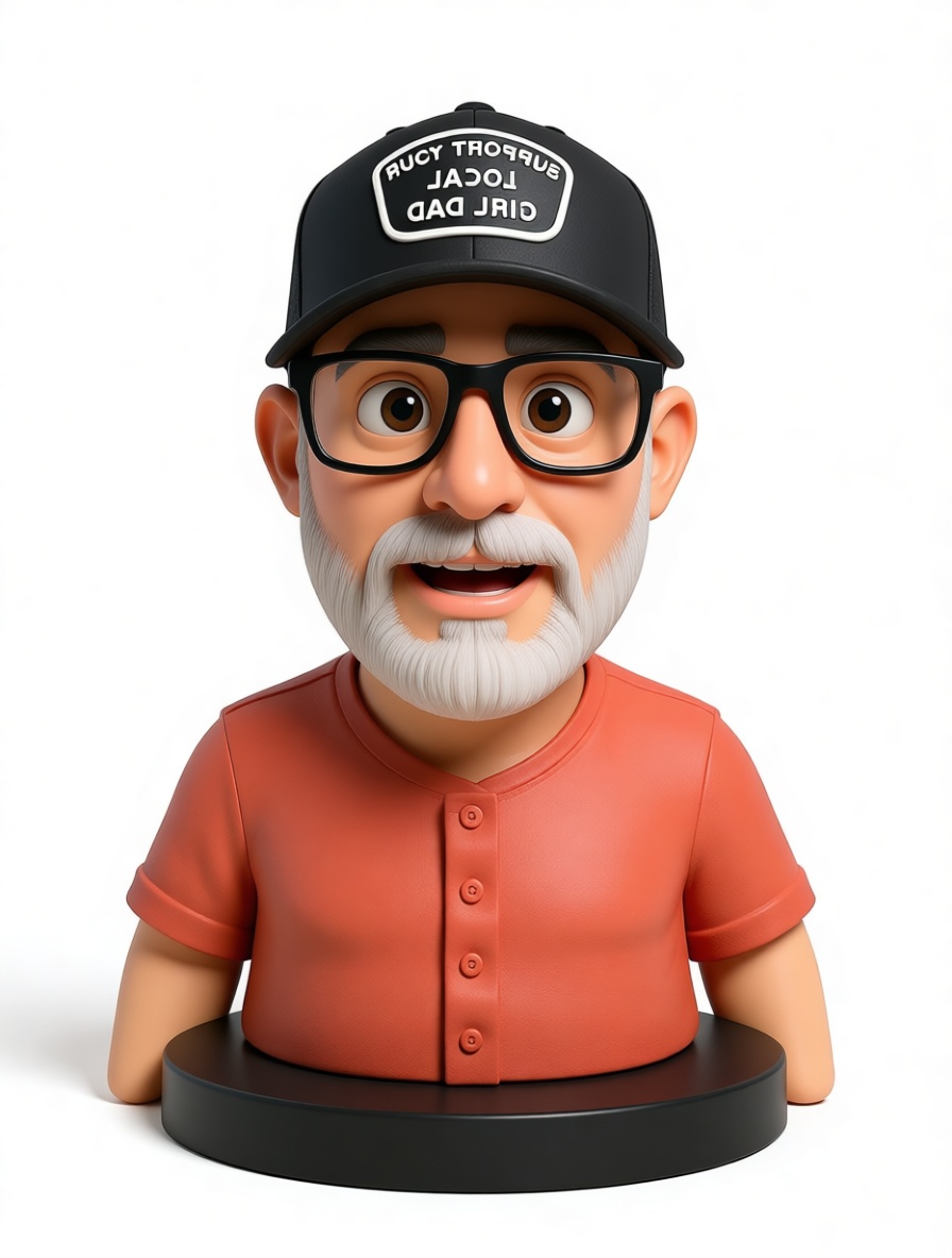 Local Girl Dad Bust free 3D printable STL