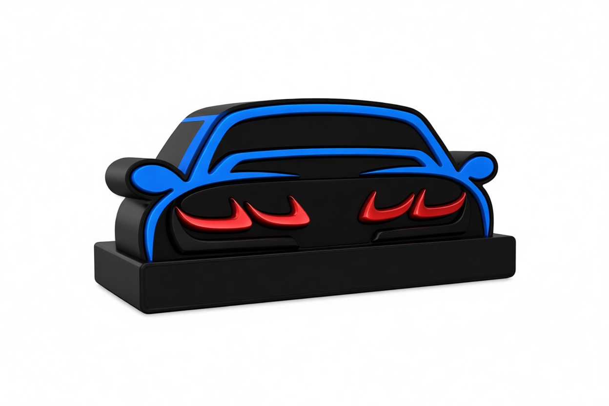 Corvette C7 Rear Sculpture free 3D printable STL