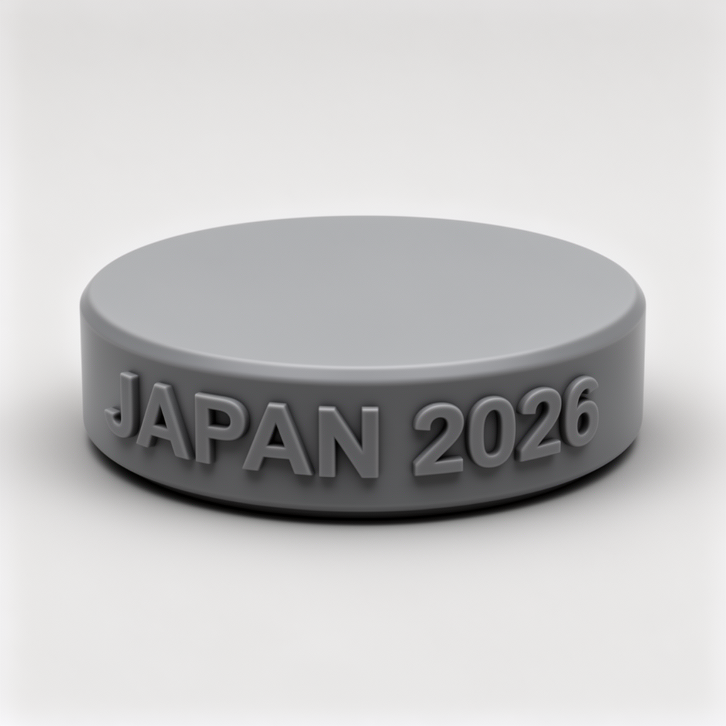 Japan 2026 Round Base free 3D printable STL
