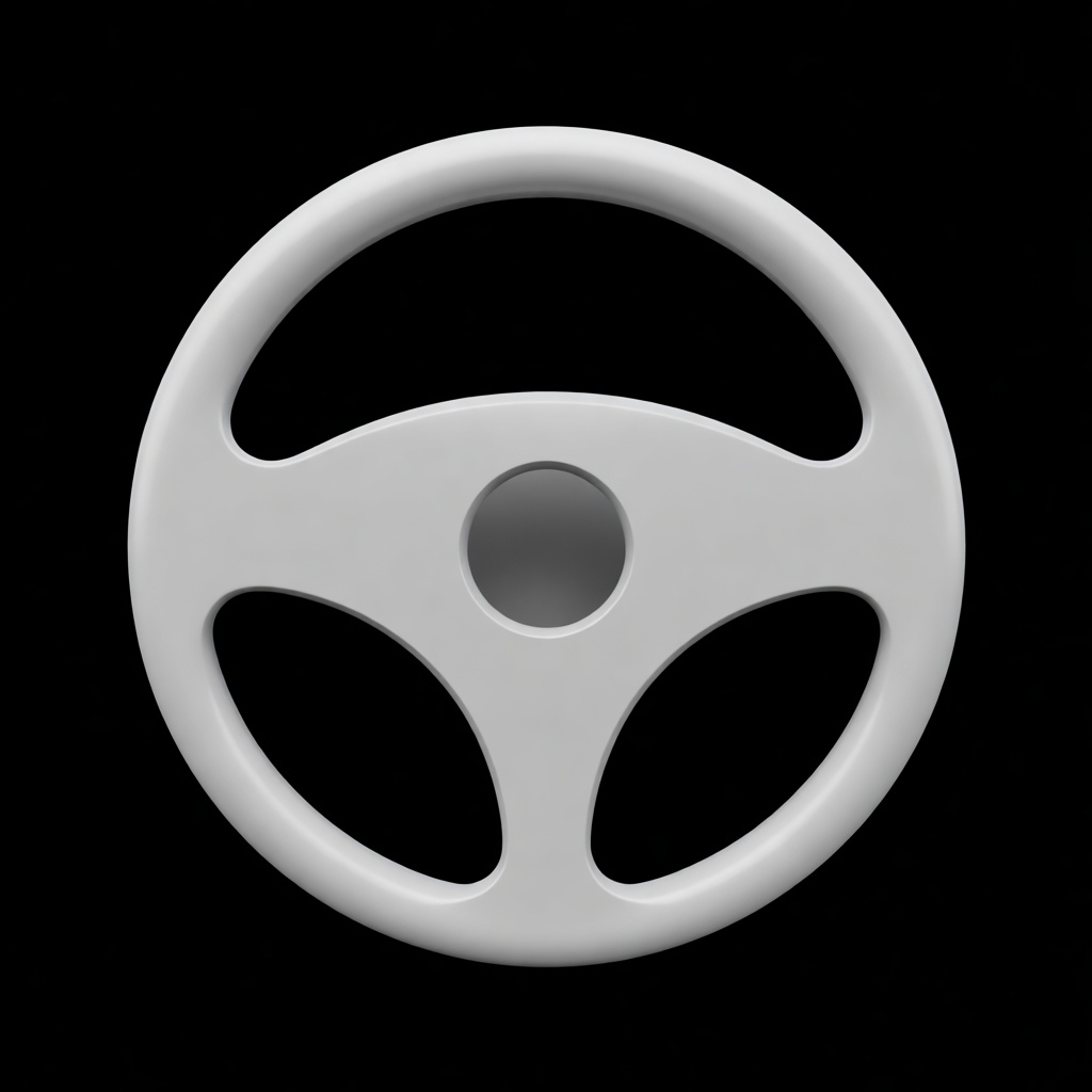 Generic Steering Wheel Model free 3D printable STL