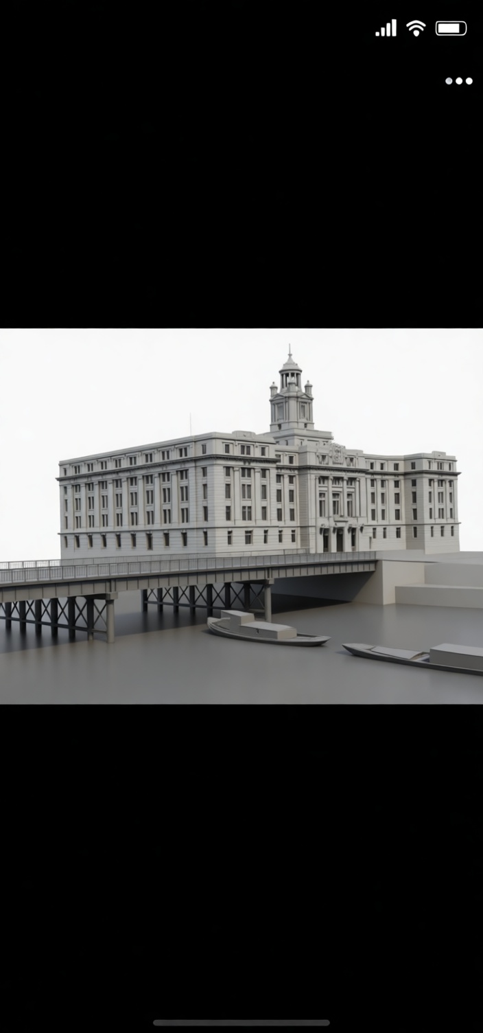 Customs House Sydney Model free 3D printable STL
