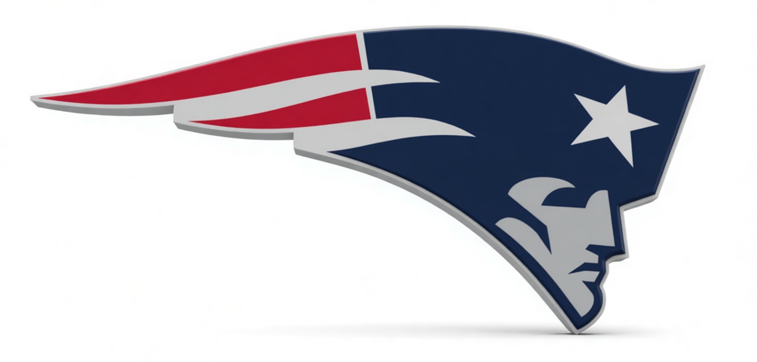 New England Patriots Logo free 3D printable STL