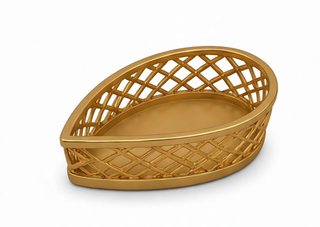 Woven Basket Model free 3D printable STL