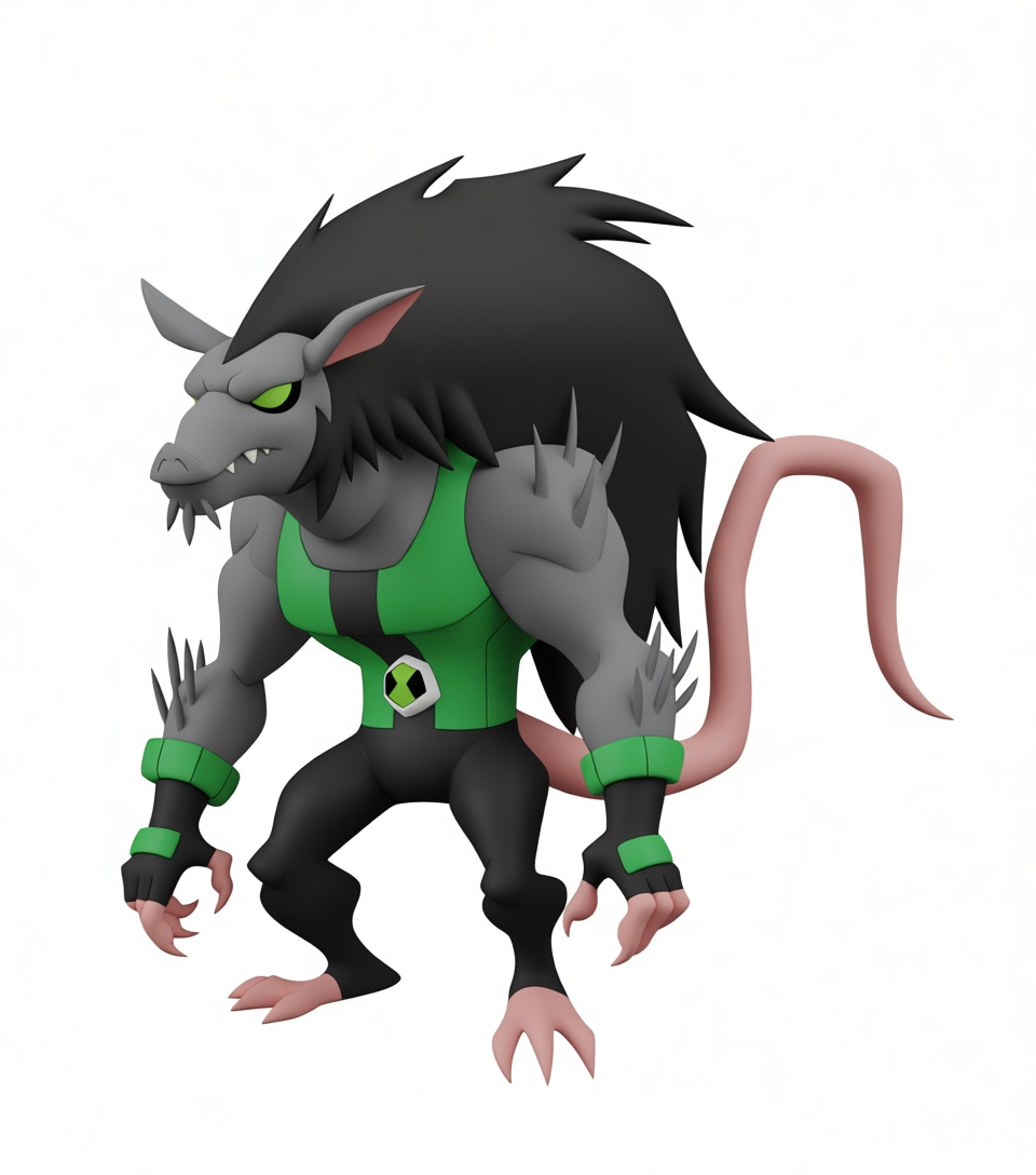 Rath Rat Creature Figurine free 3D printable STL