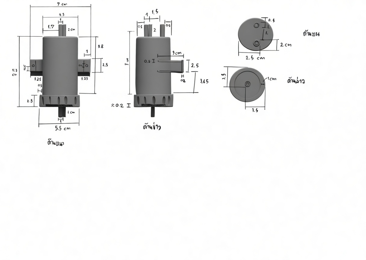 Electric Motor Model free 3D printable STL