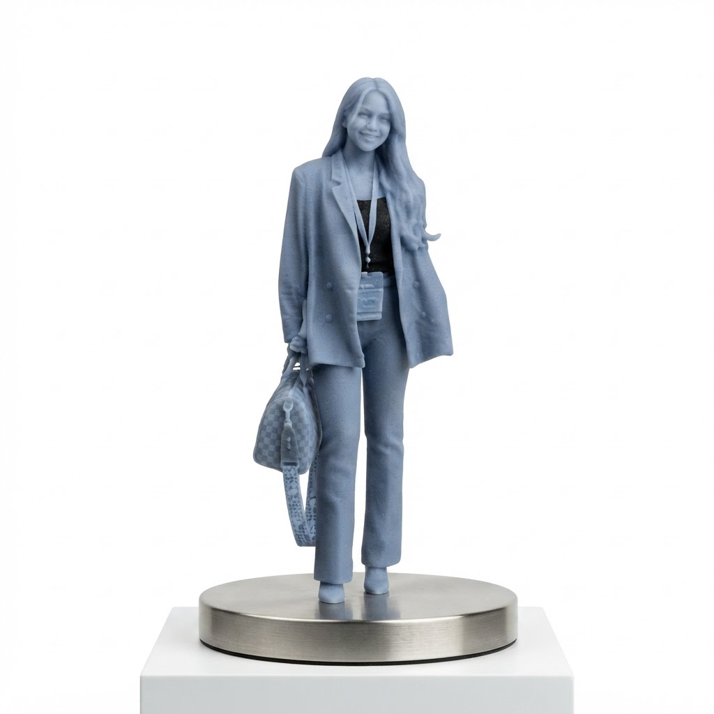 Modern Woman Figurine free 3D printable STL