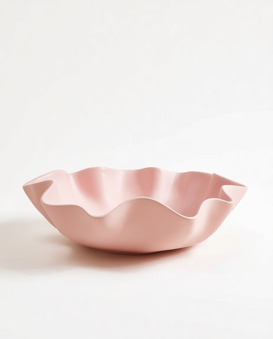 Wavy Edge Bowl free 3D printable STL