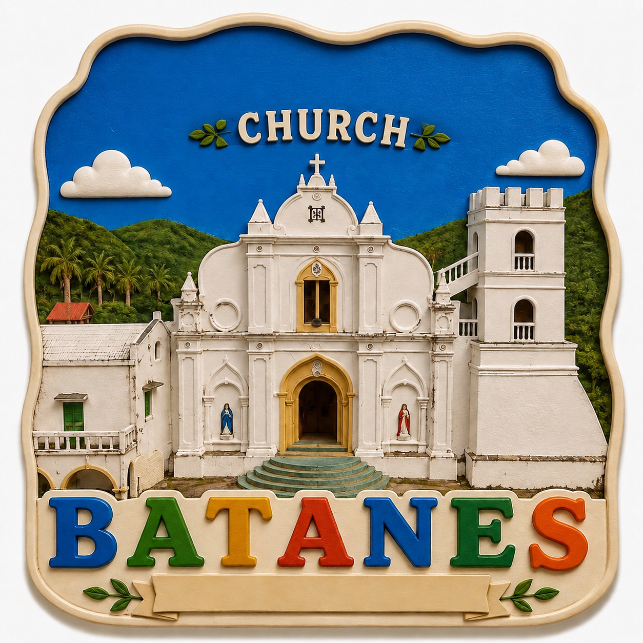 San Jose Church Model free 3D printable STL