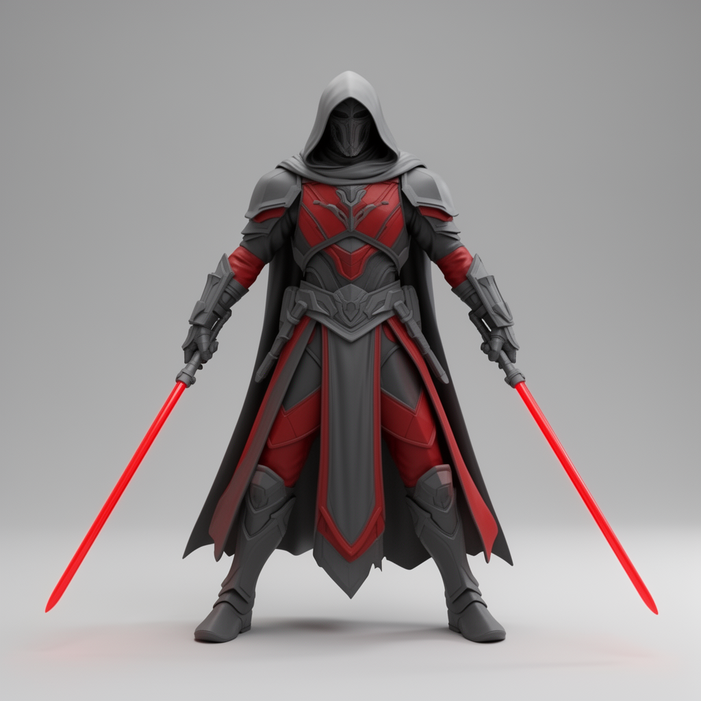 Lord Revan Figurine free 3D printable STL