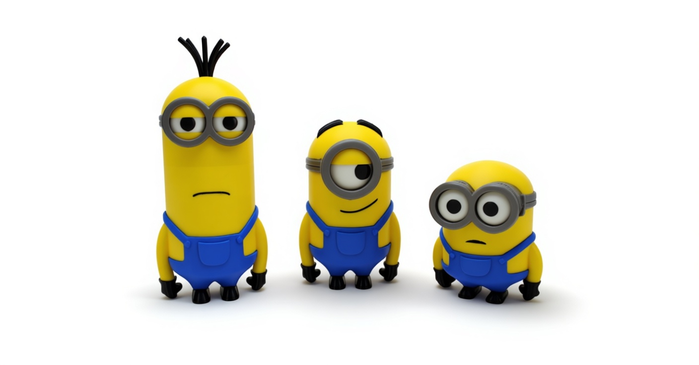 Minions Figurines Set free 3D printable STL