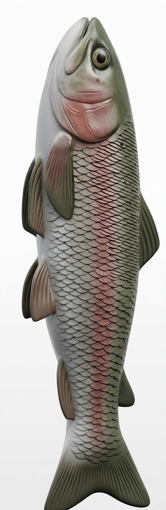 Rainbow Trout Figurine free 3D printable STL