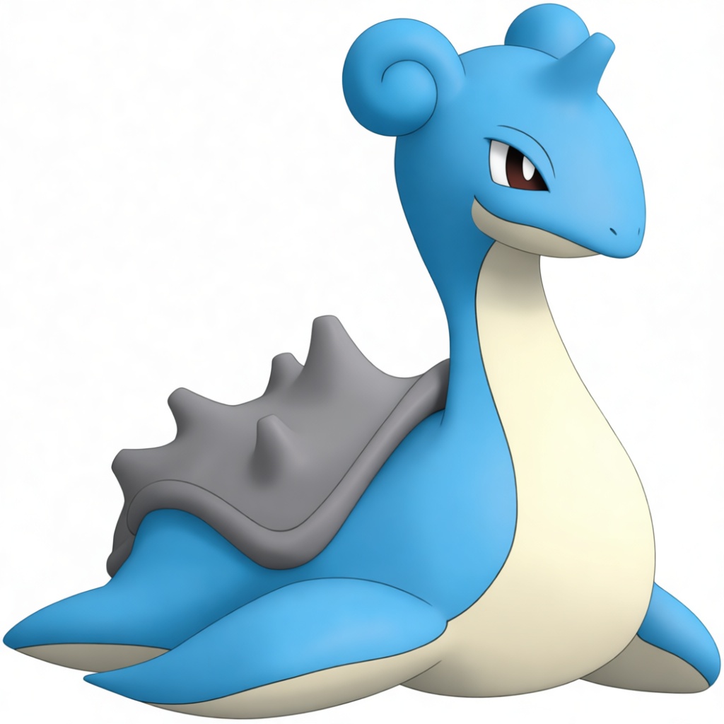 Lapras Figurine free 3D printable STL