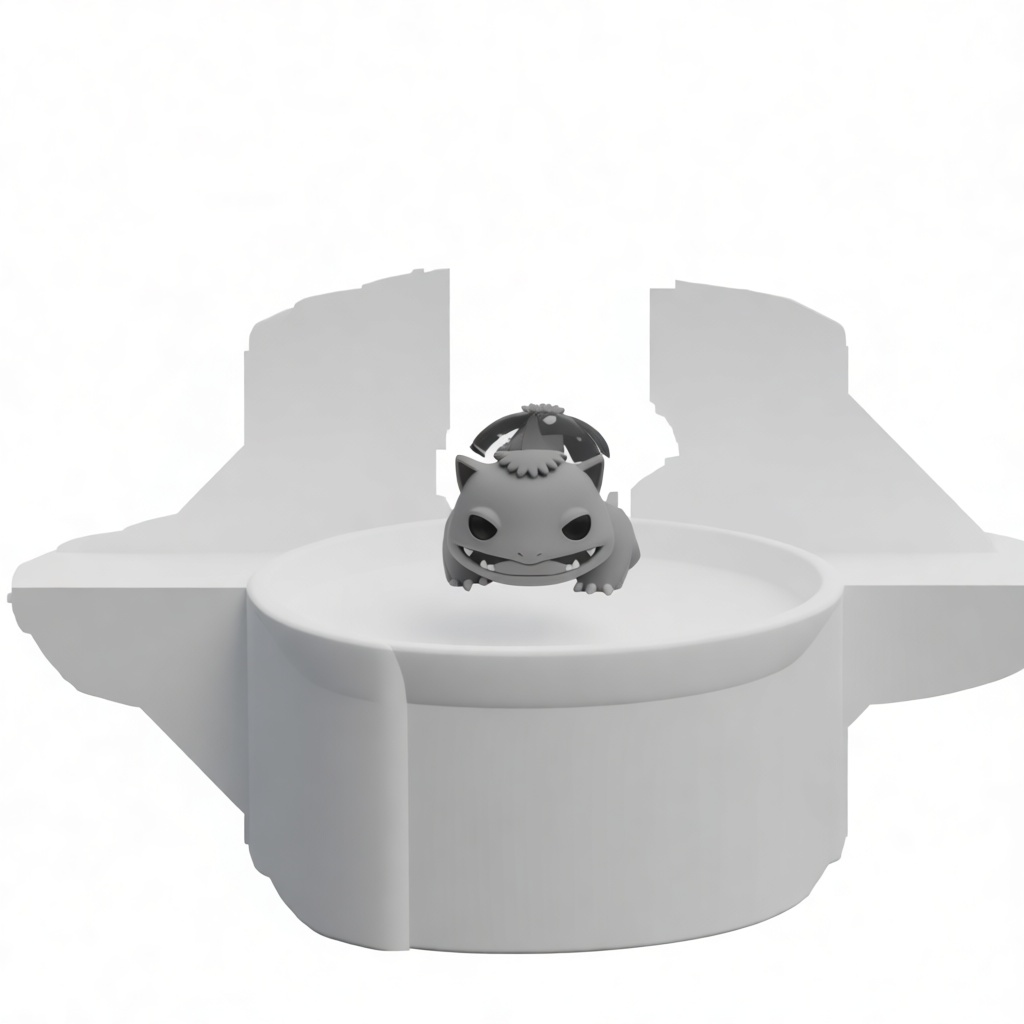 Ivysaur Miniature free 3D printable STL