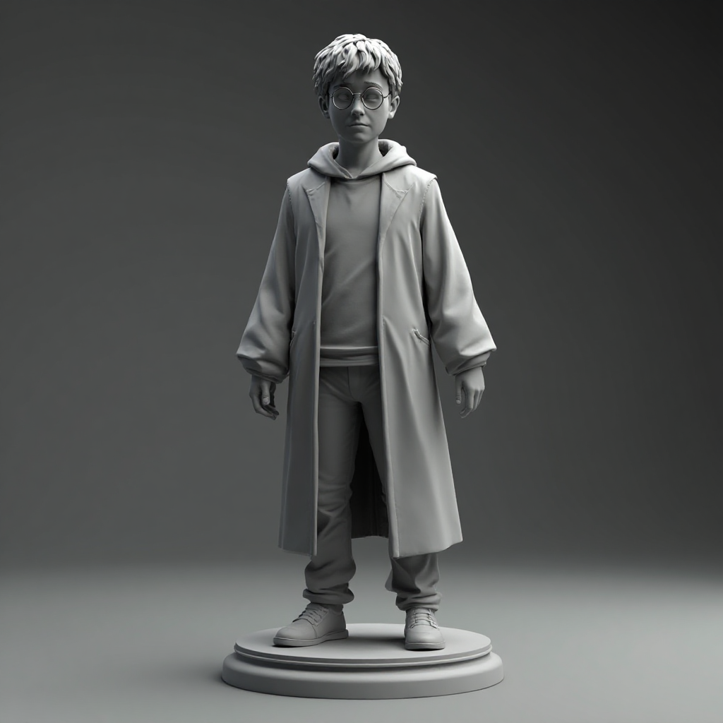 Harry Potter Figurine free 3D printable STL